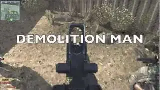 MW3 Riot Shield Tactics:  Demolition Man