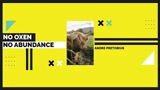 No Oxen, no Abundance - Andre Pretorius