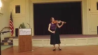 Soloist Series: Tonya Burton, Solo Bach and Reger Part II