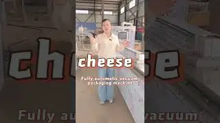 Full-automatic vacuum packaging machine for cheese