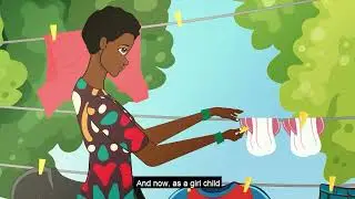 Nsile - Climate Change and Menstrual Health & Hygiene Animation (African 2D Animation Film)
