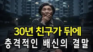 30년 친구처럼 지낸 이웃에게 당했어요