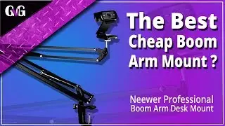 The BEST Cheap Mic or Camera Mount Ever? | Neewer Professional Boom Arm