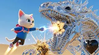 Glass Dragon Desert | Three Suns World | Epic Fantasy Sci-Fi Animation