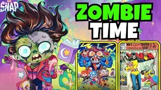 The Zombies are here Scarlet Witch Deck - Marvel Snap Gameplay