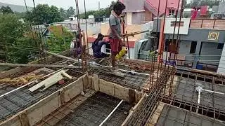 FIRST FLOOR ROOF REINFORCEMENT & CONCRETE WORK