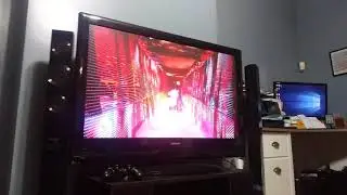 The Fiend's Entrance at Wrestlemania 37.