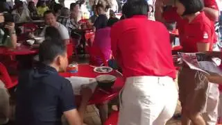 SDP walkabout in Bukit Batok: Chee Soon Juan greeting residents