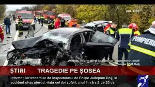Tragedie pe șosea, &icirc;n județul Dolj