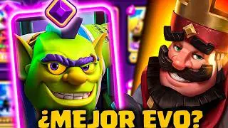 HUMILLANDO en el TOP de CLASH con la *MEJOR EVO!* - (top 100 clash royale)
