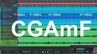 BACKING TRACK ROCK/POP  EM C 105bpm/GUITARRA/VIOL&Atilde;O