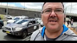 Freedom Convoy blockading Canberra airport after ScoMo arrival