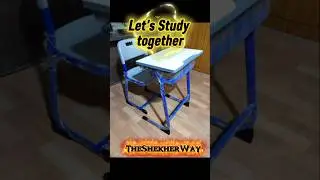 School Desk and Chair Set | Modern Classroom Furniture Design 2025 | Student Study Desk #shorts