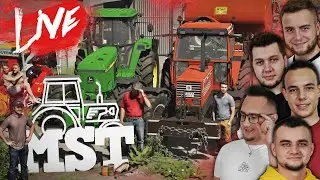 LIVE Z EKIPĄ MST *PIERWSZY TAKI LIVE!* 😱 GRAMY W FS22 NA 