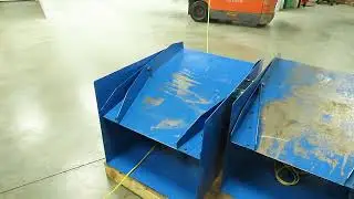 Sorter Conveyor Tilt Chute Tray Tipper Feeder 24VDC Pneumatic Cylinder Control Sku: 301799