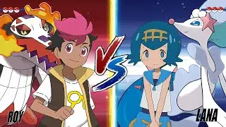 Pok&eacute;mon Battle: ROY Vs LANA