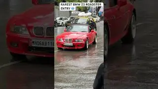 RARE BMW Z3 ROADSTER ENTRY IN MUMBAI RAINS #SHORTS#INDIA#car#bmw