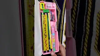 💜fill my 90s pencil case unicorn stationery #pencilpouch #pencilbox #tiktok#shortvideo #shorts#video