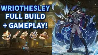Wriothesley Full Build + Gameplay Showcase | Genshin Impact Version 4.1