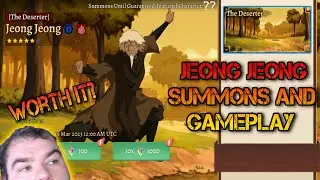 Deserter Jeong Jeong Summons & Gameplay! Full White Lotus Team! | Avatar Generations