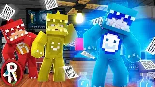 BLUEVACKTOR GETS A NEIGHBOR! (Minecraft COLORS Roleplay)