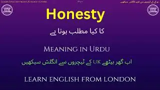 Honesty Ka Matlab