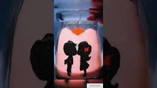 This Bottle Holds a Masterpiece! 🫙🎨 You Won&rsquo;t Believe It! #SandArt #CreativeShorts #ArtMagic