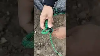 nudo para sujetar lona