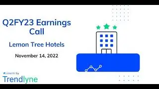 Lemon Tree Hotels Earnings Call for Q2FY23