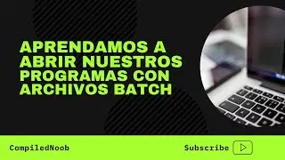 Abre todos tus programas con un click con ayuda de archivos batch