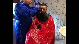 Buzzcut cape vinyl xxxl