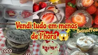 💥 80 morangos do amor vendidos em menos de 1 hora /Sobremesas/bombom de morango/ Vendeu tudo rápido
