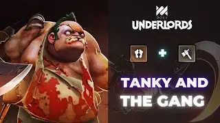 Dota Underlords EP.77 - Brute Troll Build - 5 man Tanker.