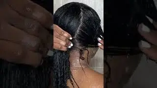 Post Relaxer Wash Day Ft. OLAPLEX | Relaxed Hair #shorts #relaxedhair