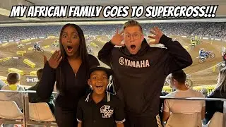 I Secretly Took My Family to a SUPERCROSS Event Their Reaction 😱