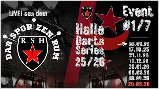 🎯 Halle Darts Series 2025/26 - Event #1/7 🎯