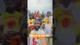 Haridwar kawad Yatra me dak me jal kese bhare 😱2025 #bhola #mahadev #bholenath full vlog kal aye ga