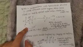 Warm a halogenoalkane with hydroxide ions dissolved in ethanol elimination happens alkene formed