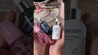 Plump, Glow, Refine?! ✨ New Numbuzin Serums #numbuzin #kbeautyserum #skincare #glowyskincare