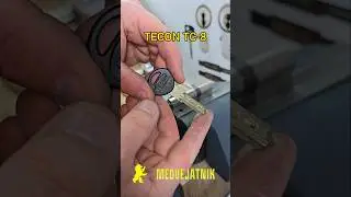 Отмычка для Испанских цилиндров   Tecon TC-8 Medvejatnik.com.ua