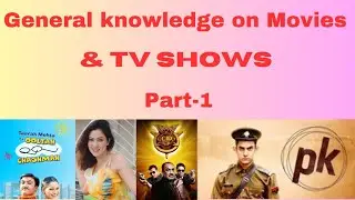 General knowledge questions & answers on Movies & Tv shows.