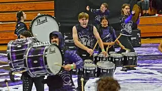 North Port High School Indoor Percussion: Twisted - Josh Lozano Quad Cam