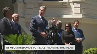 Gov. Newsom responds to Texas' redistricting plan | Full Speech