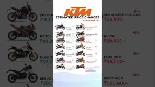 All KTM Bikes Price After New GST | 2025 Updated KTM Bike Price List in India
