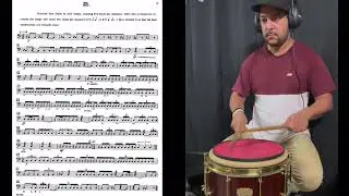 VIC FIRTH - The Solo Snare Drummer - Study N. 2 - Performer Fabrizio Bartolini