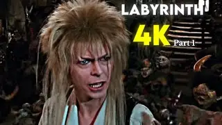 David Bowie (Jareth the Goblin King) - Labyrinth (1986) | Scene Pack 4K | Part 1