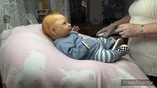 Two boys out of Halloween costumes #rebornbaby #reborns #inittowinit