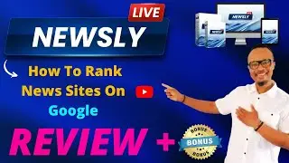 💥 Newsly Review || Full Demo || Bonuses || How To Rank #1 On Google With News 🎁