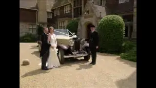 Vintage Rolls Royce Phantom Wedding Car in Nottingham.wmv