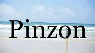 How To Pronounce Pinzon🌈🌈🌈🌈🌈🌈Pronunciation Of Pinzon